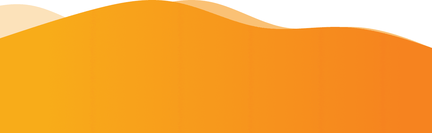 footer orange background