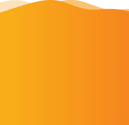 footer orange background