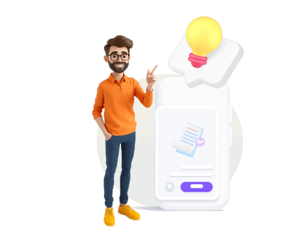 a man who is stand left to a phone